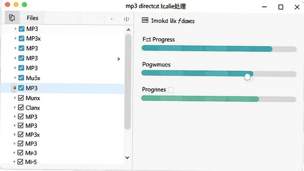 mp3 directcut�����������棬����ļ��б���ѡ���MP3���Ҳ���ʾ�������������������������