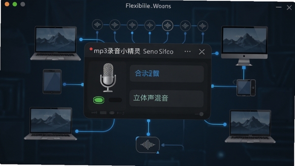 mp3¼��С������ƵԴ���ý��棬չʾ��˷�������������ѡ�����Ϊ���豸����ʾ��ͼ��ͻ���������רҵ�ԡ�