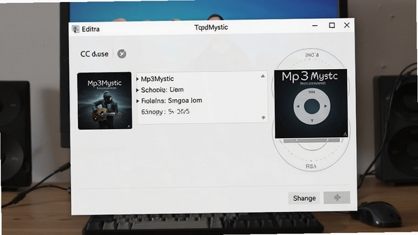 չʾMp3Mystic��ǩ�༭���ڣ�����������Ϣ�ͷ���������ܣ������������
