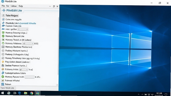 PilotEdit Lite��Windowsϵͳ���ȶ����еĽ�ͼ�������������ʾ�ڴ�ռ�ü��ͣ���������������