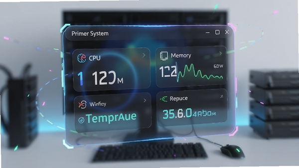 Primerϵͳ�������������ʾCPU�¶ȡ��ڴ�ռ�ú����٣���͸����ƣ������ſ�
