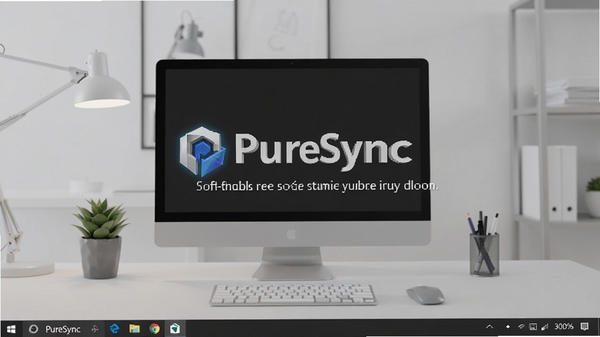 һ��չʾPureSync������Windows�����ϵĽ�ͼ����������ʾ����ͼ�꣬����Ϊ����İ칫��������ʾ�û����������ȶ�������