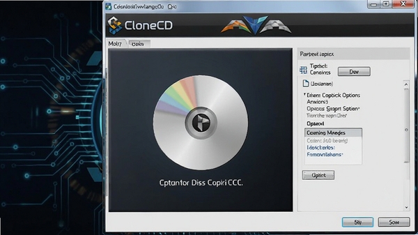 CloneCD���������ͼ��չʾ�����ں͹��̸���ѡ�����Ϊ��ɫ�Ƽ�����ƣ���������������ʾ