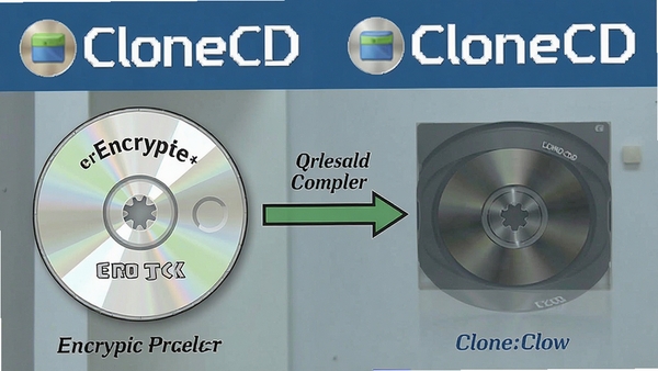 CloneCD�ƹ����̱���ʾ��ͼ����ʾ���ܹ��̱��ɹ����Ƶ����̣���CloneCD��ʶ