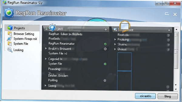RegRun Reanimator ϵͳ�޸����棬�г����޸�����Ŀ����������á�ϵͳ�ļ���