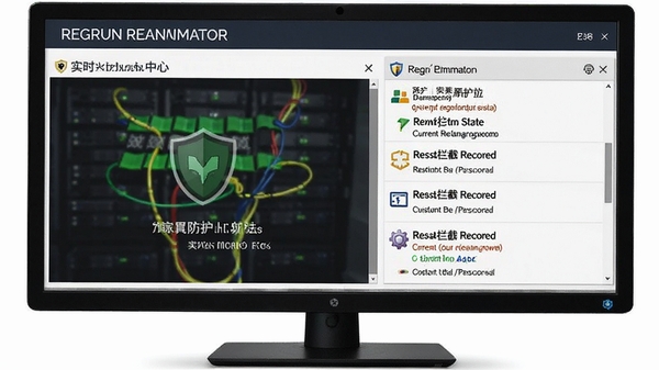 RegRun Reanimator ʵʱ������ģ���ʾ��ǰ����״̬��������ؼ�¼