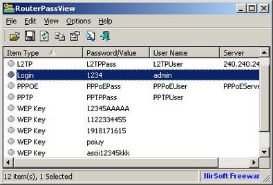 routerpassview-���ɻָ�·���������ͼ