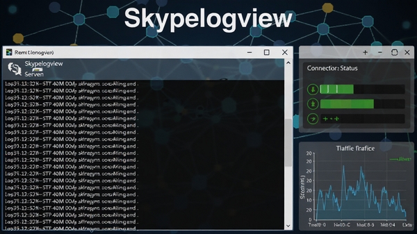 һ��ʾ��ͼ��չʾSkypelogviewͨ��SFTP����Զ�̷�����������ʵʱ������ʾ��־������Ҳ�������״ָ̬ʾ��������ͳ��ͼ��������Ϊ��������ͼ���ͻ����������Skypelogview��