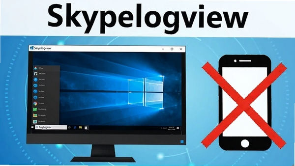 һ��ʾ��ͼ��չʾSkypelogview��Windows�������������еĽ��棬�Ա����ֻ�ͼ�겢��棬��ʾ�ƶ��˲�֧�֣�����Ϊ��ɫ�Ƽ��н��䣬ͻ����������Skypelogview��