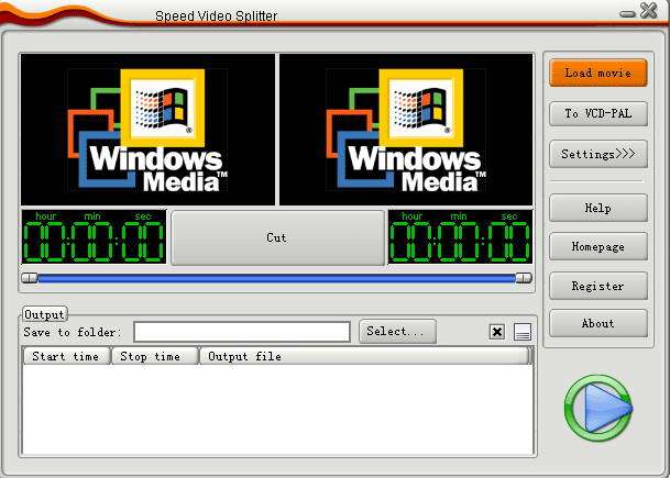 speed video splitter-高效视频分割工具截图