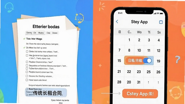 һ�ŶԱ�ͼ������Ǵ�ͳ����ķ�����ͬ���ұ���Stey App�ڼ�������ѡ����棬������ʾ������/���⡱�л���ť������ƽ����ɫ�����졣