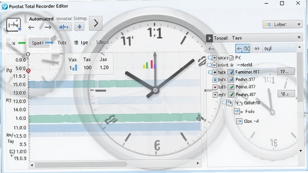 Total Recorder Editor��ʱ¼���ƻ����ý��棬չʾʱ����������б�������Ϊʱ��ͼ�꣬��������ˬ��ͻ���Զ������ܡ�