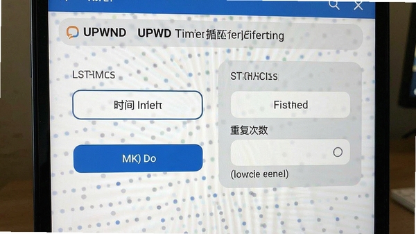UPWND��ʱ��ѭ���������ý��棬չʾʱ����ѡ�����ظ������趨����������