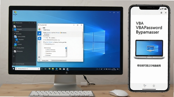 չʾVBA Password Bypasser��Windows 11ϵͳ�����еĽ�ͼ�������������Ա����ֻ���ʾ���ƶ��˿�ͨ���Ƶ���ʹ�á������ֶ��豸�����ԡ�