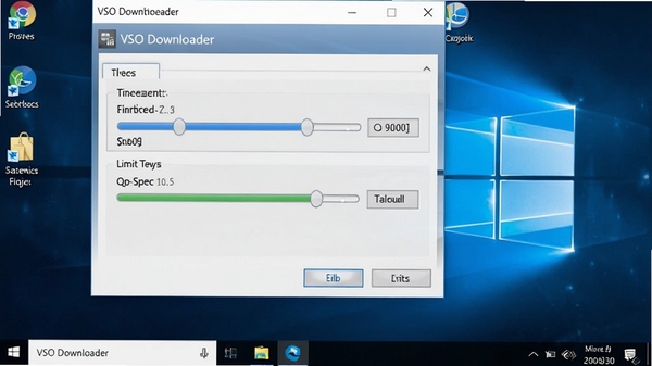 VSO Downloader���ý��棬չʾ�߳������ں�����ѡ�����ΪWindows���棬�����ɼ�