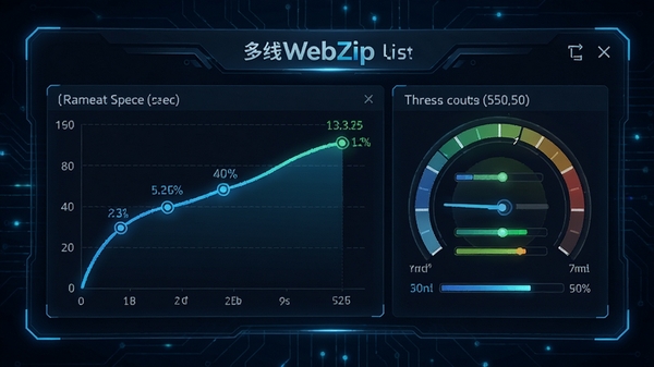 WebZip ���߳������ٶ��Ǳ��̣���ʾʵʱ�ٶ����ߺ��߳������Ƽ���ʮ�㣬��ɫ����