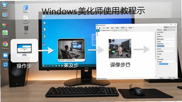 Windows������ʦʹ�ý̳�ʾ��ͼ��չʾ�����������裬����Ϊ�����������������