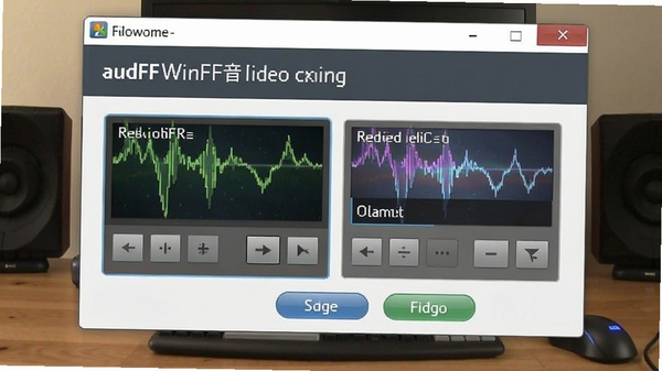 WinFF音视频分离操作界面,突出音频提取选项,界面友好易操作