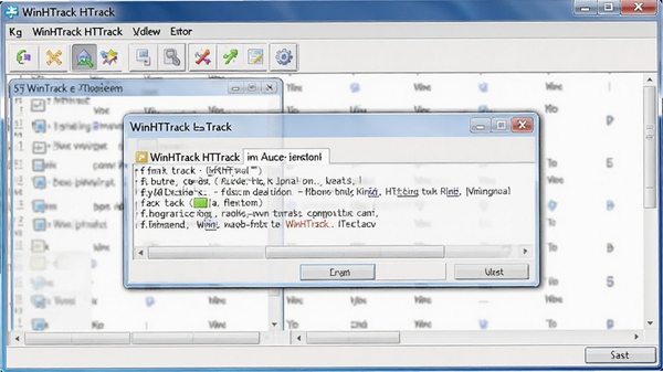 WinHTTrack HTTrack ���ع�������������ʱ�Ĵ�����ʾ��ͼ��չʾ�����������������