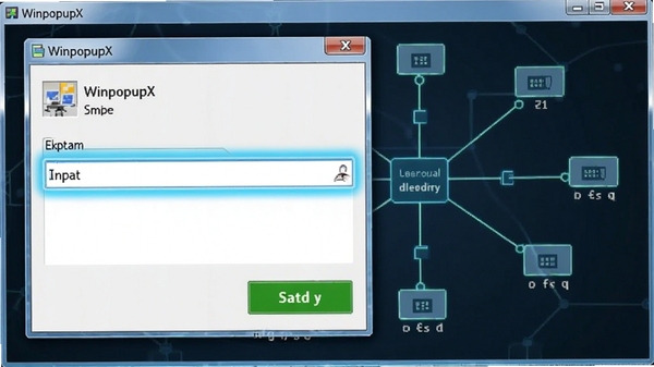 WinpopupX��Ϣ���ͽ��棬������ʾ�����ͷ��Ͱ�ť������Ϊ����������ͼ