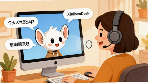 һ��չʾ�û���XinismDesk���澫�������Ի���ʾ��ͼ���û����Ŷ������ŵ���˵������Ļ�ϵľ����ɫ�������������������Χ���ֳ������Ի����ݣ�����������������ô������������������ɡ������֣�������ܰ���������ܽ������ܡ�