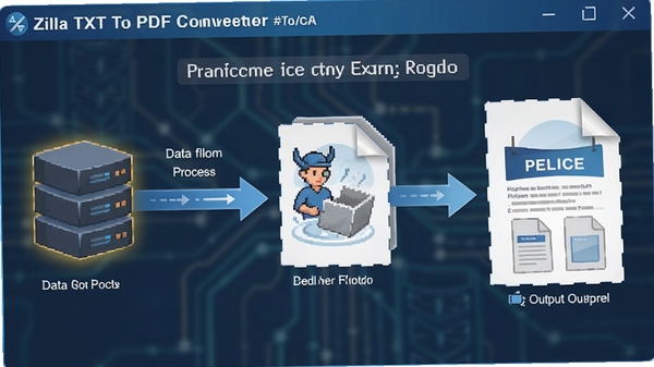 Zilla TXT To PDF Converter��ת�����湤��ʾ��ͼ��������������������ļ���������