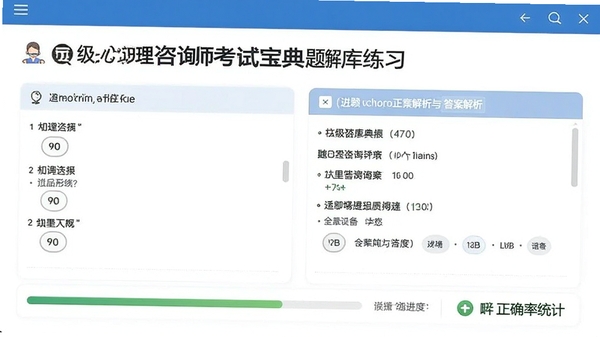 ����������ѯʦ���Ա��������ϰ���棬��ʾѡ������𰸽������������������н���������ȷ��ͳ��