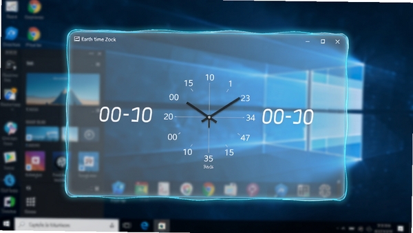 ����ʱ��(Earth time zone)������Windows��������͸��������ģʽ��ʾ����Ե��΢��Ч��������Ϊģ���������ֽ������о���ӯ���ڵ����ߣ����ʱ��