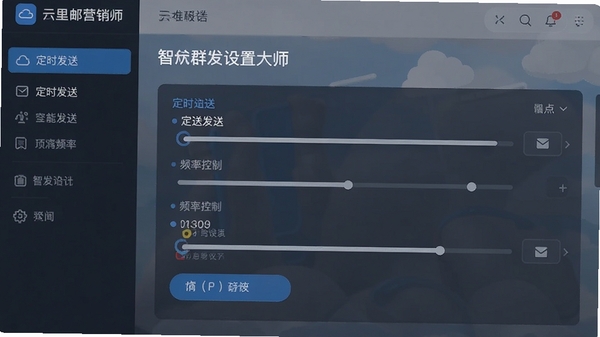 �����ʼ�Ӫ����ʦ����Ⱥ�����ý��棬չʾ��ʱ������Ƶ�ʿ���ѡ��