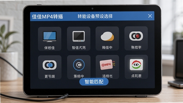 �Ѽ�MP4��ʽת�����豸Ԥ��ѡ����棬չʾ����Ʒ���豸ͼ�꣬�����Ѻã�ͻ������ƥ�书��