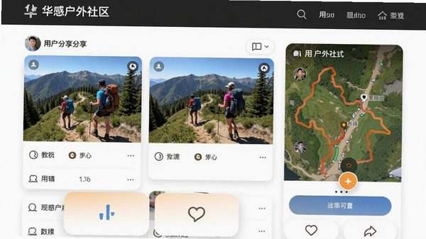 ���л�������ҳ���ͼ��չʾ�û�������ͽ����Ƭ��켣��Ƭ��������ť����