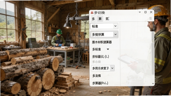 ԭľ�Ļ����������׼�л����棬�����˵�չʾ��ͬ��׼ѡ�����Ϊľ�ļ�ⳡ����ɫ����Ȼ��г