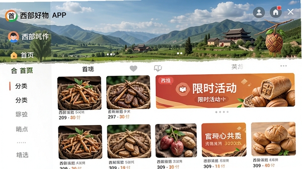 ��������APP�����ͼ��չʾ��ҳ��ѡ��Ʒ�����ർ������ʱ���������������Ȼ��ͻ�������ز�Ԫ��