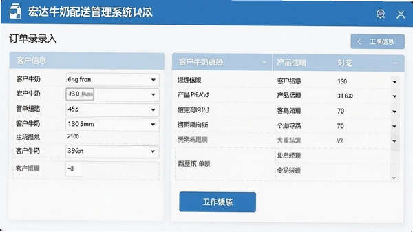 ���ţ�����͹���ϵͳ����¼����棬��ʾ�ͻ���Ϣ���Ʒ��ϸ����������������������Ի�
