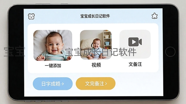 �����ɳ��ռ�������¼���棬չʾһ��������Ƭ����Ƶ�����ֱ�ע�Ĳ�����壬�����࣬��ť��Ŀ�����С������ɳ��ռ�������ˮӡ