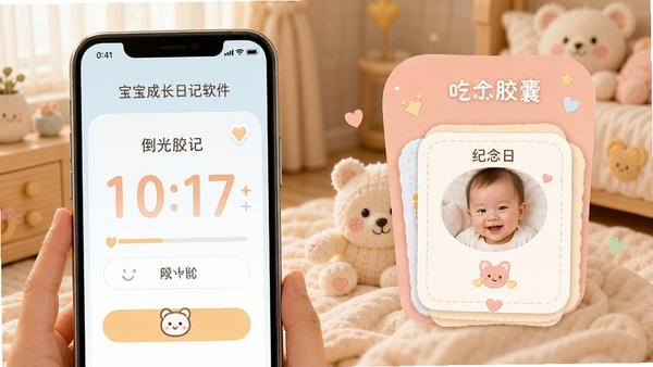 �����ɳ��ռ�������ʱ�⽺�Һ����ѹ��ܽ��棬չʾ����ʱ�ͼ����տ�Ƭ��ƣ�ɫ����ܰ�����С������ɳ��ռ�����������