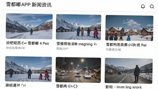 ѩ���APP������Ѷҳ�棬�б���ʽչʾ�������ű��⣬����ͼƬ����ͼ��������ˬ