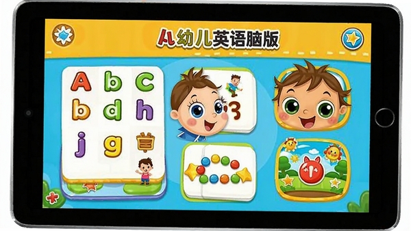 �ɲ�ʿ�׶�Ӣ����԰�������չʾ��ɫ����������ͨ��񣬰�����ĸѧϰ�����ʿ�Ƭ��������Ϸ��ģ�飬������ܰ���ã��ʺ϶�ͯ�ۿ�