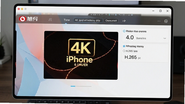 ����iphone��Ƶ��ʽת�������廭��������ý��棬չʾ4K�ֱ��ʺ�H.265����ѡ��