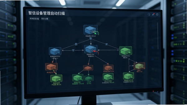 �����豸�����Զ�ɨ�������豸����������ͼ��������ʾ���ڵ�״̬