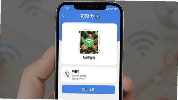 ҩ����APP���ý��棬չʾWiFi�¼���ͼƬ��ͬ������ѡ�������ֱ�ۡ�