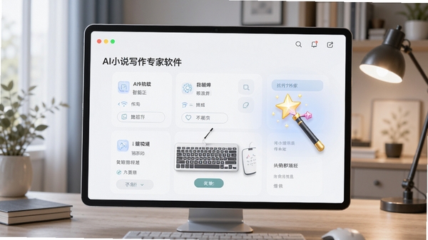 AIС˵д��ר�����������棬չʾ����д���������ܣ����м��̺�ħ����ͼ�꣬����Ϊ�ִ��鷿���ƹ���ͣ��������רҵ