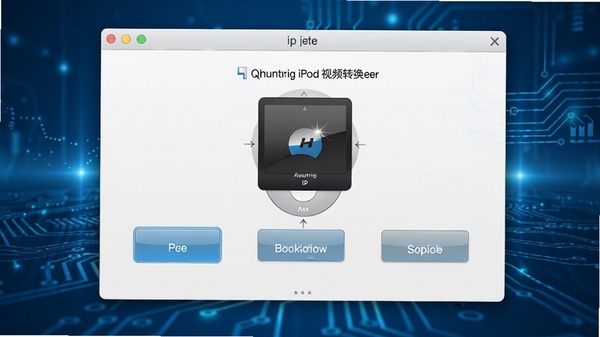 ����ipod��Ƶת�����������ͼ��չʾ�������������빦�ܰ�ť������Ϊ�ִ��Ƽ�����ɫ��