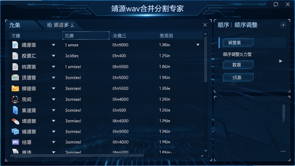 ��Դwav�ϲ��ָ�ר�Һϲ����ܲ������棬�ļ��б���˳��������ܣ���ɫ�Ƽ���UI