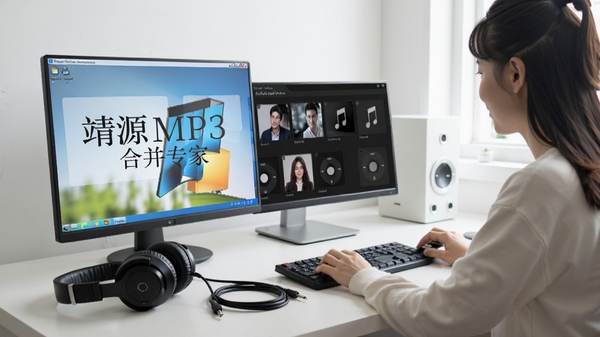 ��ԴMP3�ϲ�ר��������Windows�����ϣ��Ա��ж�������Ƶ�ߣ��û��������������ļ���������������