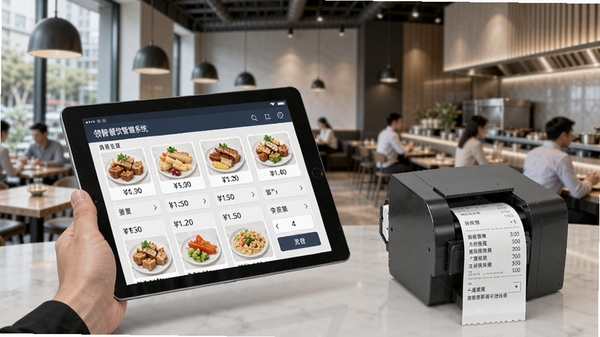 ���ǲ�������ϵͳ��ͽ��棬����Աʹ��ƽ�����Ϊ�˿͵�ͣ���Ļ��ʾ��Ʒ���ࡢ�۸������������ӡ�������������СƱ������Ϊ�ִ���������