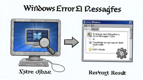 ms windows error messages ʹ�ý̳�ʾ��ͼ��չʾϵͳɨ��ͱ�����