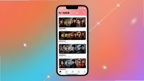 ��Ѷ̾缯ȫ��APP����չʾ���ֻ���Ļ����ʾ���Ŷ̾纣���б�������Ϊʱ�н���ɫ��������ִ�