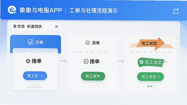 ������APP��������������ʾ�������ɵ����ӵ����깤״̬��ǩ����������