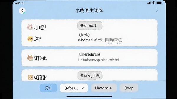��С�˷������ʱ����棬�б���ʾ���ʺ����壬�ײ��з����ǩ������Ϊ����ɫ����Ƭʽ����